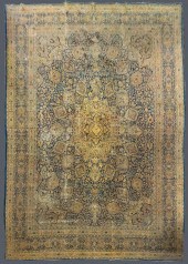 ANTIQUE PERSIAN KERMAN HAND KN