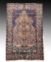 ANTIQUE PERSIAN KERMAN HAND KN