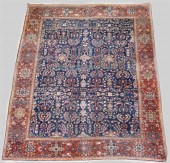 ANTIQUE PERSIAN MAHAL WOOL RUG