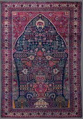 ANTIQUE PERSIAN MILLEFLEUR FAR
