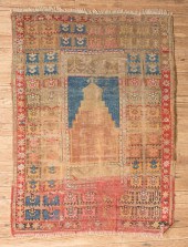ANTIQUE PERSIAN PRAYER RUGAnti