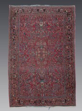 ANTIQUE PERSIAN SAROUK HAND KN