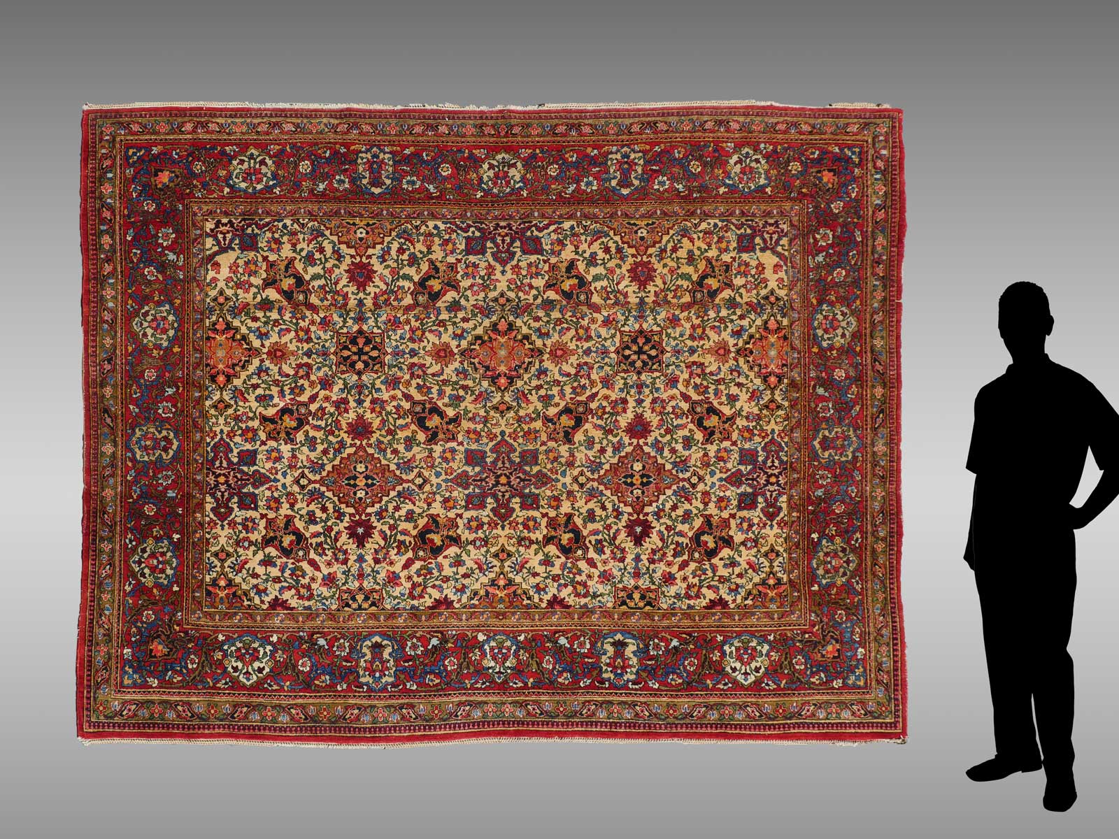 ANTIQUE PERSIAN SAROUK? HAND