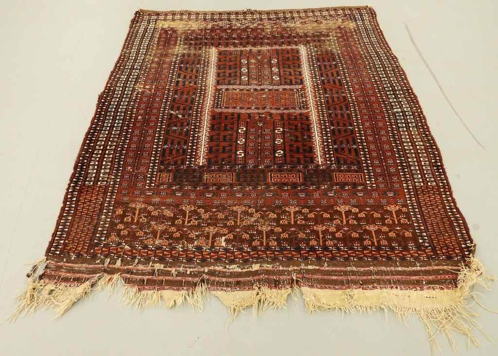 ANTIQUE PERSIAN SARYK ENSI CARPET