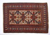 ANTIQUE PERSIAN SCATTER RUG, 6