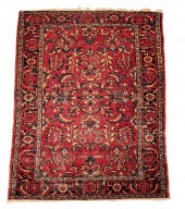 ANTIQUE PERSIAN SCATTER RUG. 8