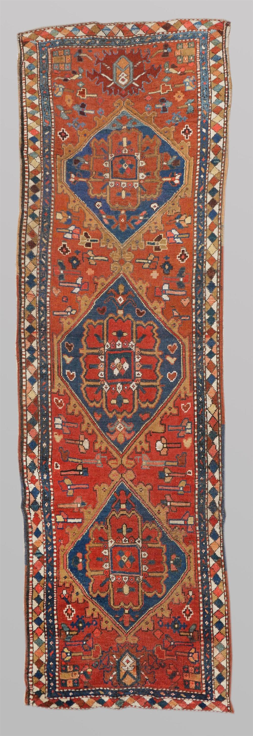 ANTIQUE PERSIAN SERAPI WOOL