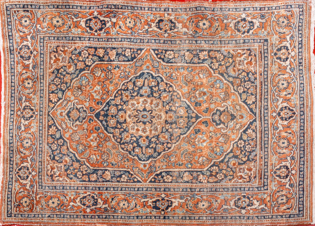 ANTIQUE PERSIAN TABRIZ RUG