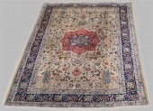 ANTIQUE PERSIAN TABRIZ WOOL RU