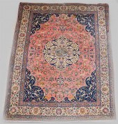 ANTIQUE PERSIAN TABRIZ WOOL RU