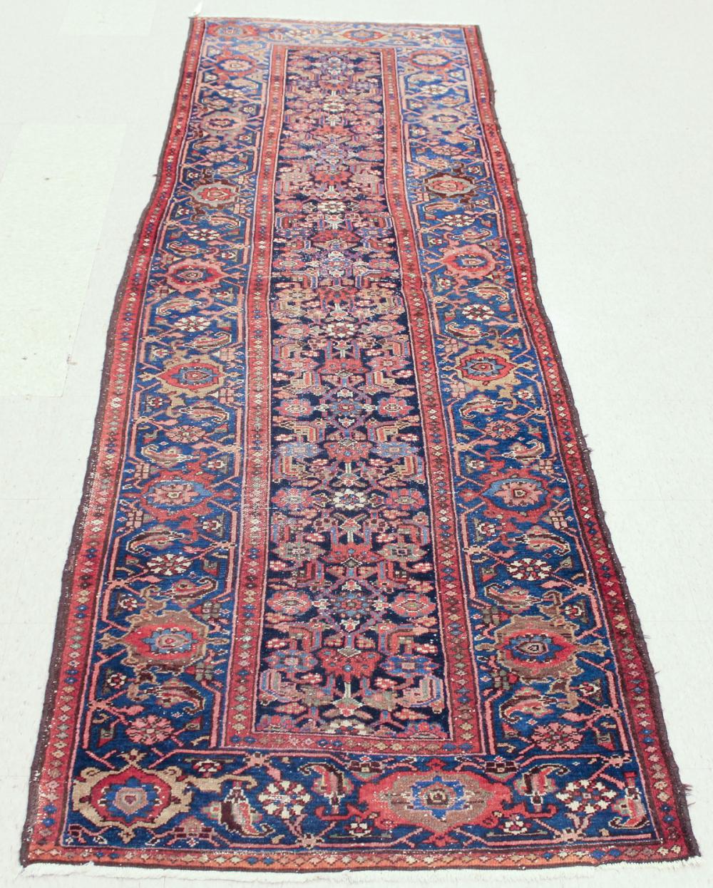 ANTIQUE PERSIAN TRIBAL AREA RUG,
