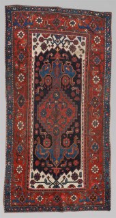 ANTIQUE PERSIAN TRIBAL WOOL RU