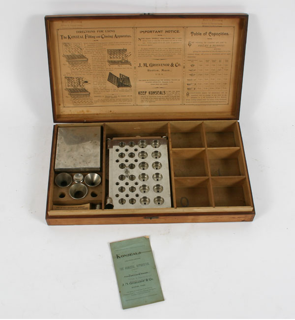 Antique Pharmacy Capsule Filling