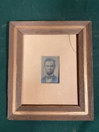 Antique photographic print on