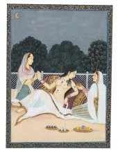 Antique Pigment on paper India