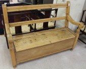 ANTIQUE PINE BENCHANTIQUE PINE