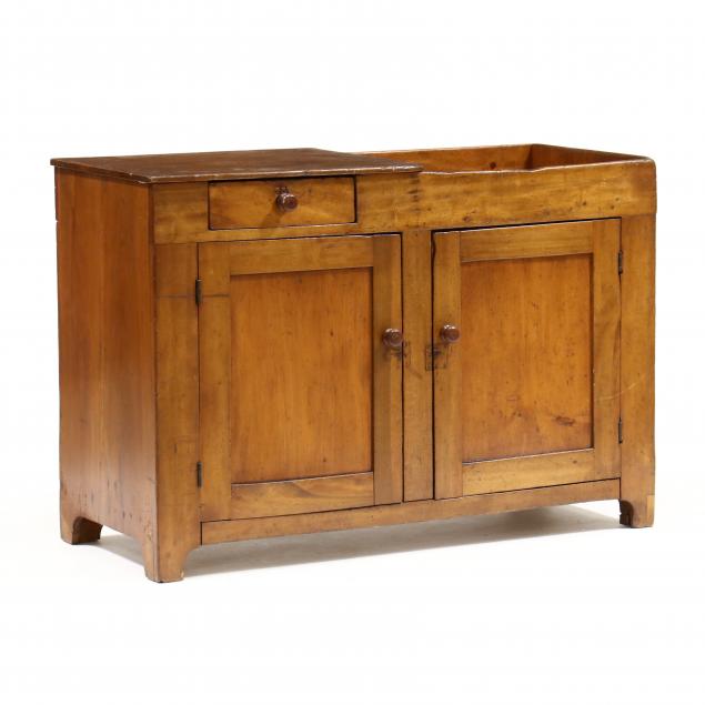 ANTIQUE PINE DRY SINK 19th century,