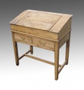 ANTIQUE PINE LIFT TOP TEACHERS