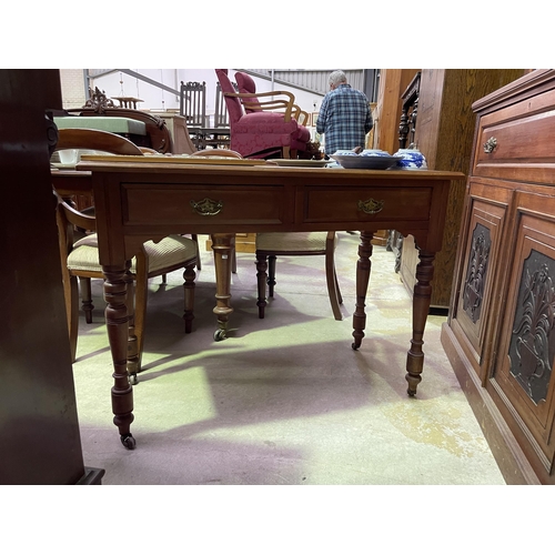 Antique pine turned leg washstand