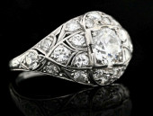 ANTIQUE PLATINUM 1.75CT TW DIA