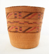 ANTIQUE POLYCHROME TLINGIT BER