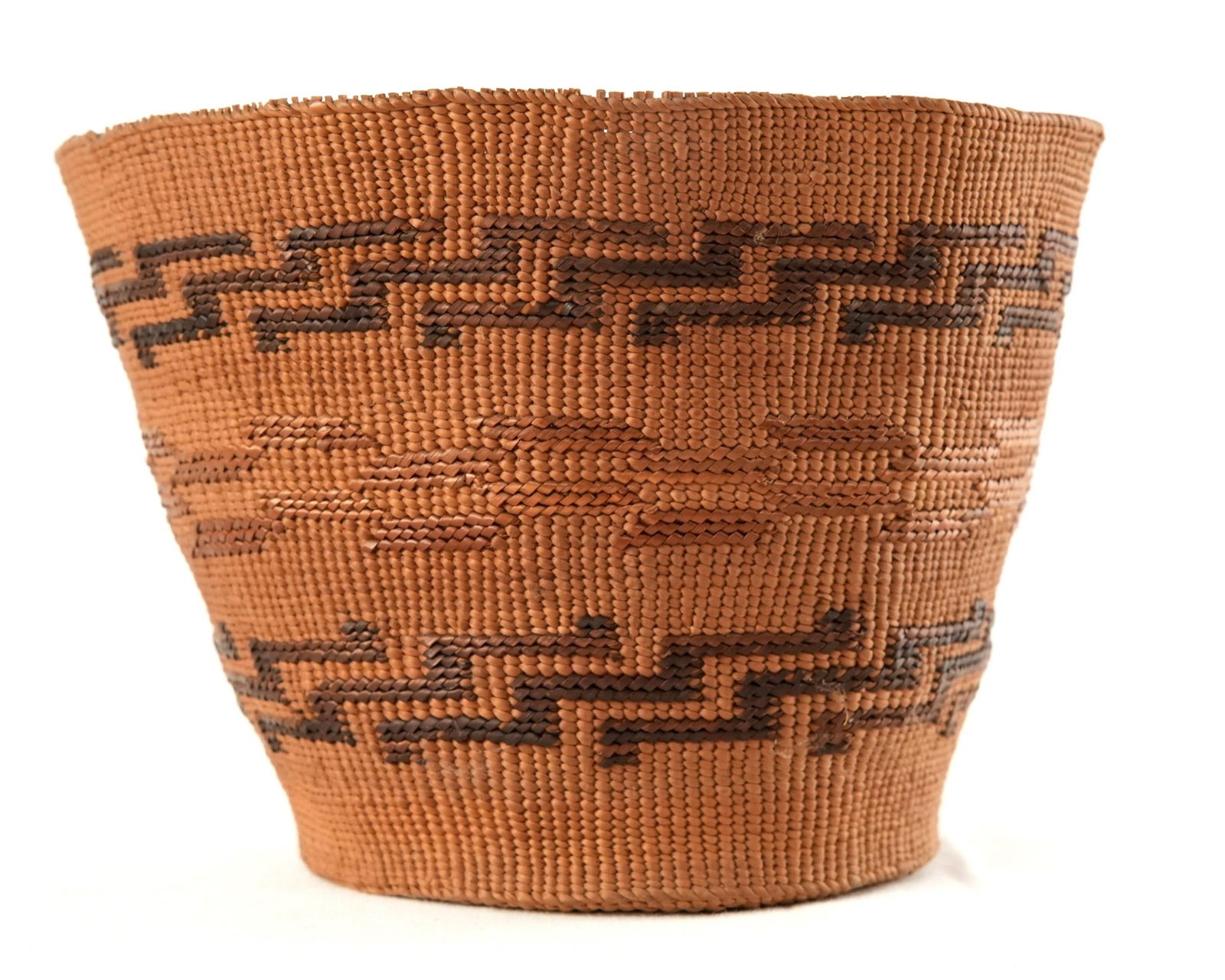 ANTIQUE POLYCHROME TLINGIT BERRY