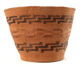 ANTIQUE POLYCHROME TLINGIT BER
