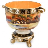 ANTIQUE PORCELAIN HAND PAINTED