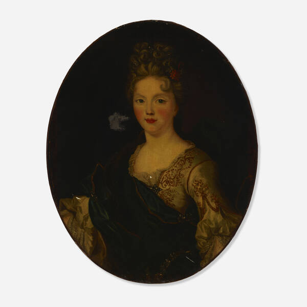 Antique. Portrait of a Woman. oil