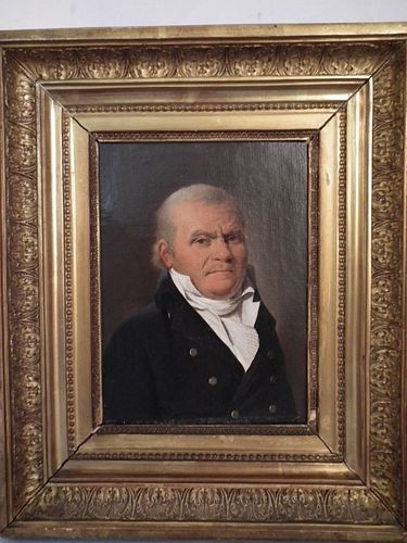 ANTIQUE PORTRAIT OF SEA CAPTAIN