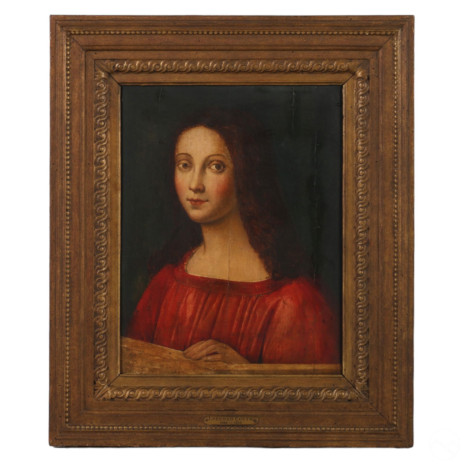 ANTIQUE PORTRAIT PAINTING MANNER OF