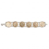 ANTIQUE PORTUGUESE COIN BRACEL