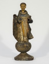 ANTIQUE PORTUGUESE SAINT DOMIN