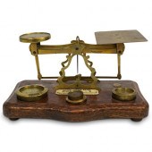 ANTIQUE POSTAL SCALEDESCRIPTIO