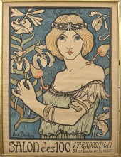 ANTIQUE POSTER, SALON DES 100.