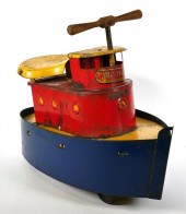 ANTIQUE PRESSED STEEL TRUMATIC