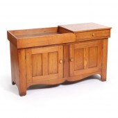 ANTIQUE PRIMITIVE OAK DRY SINK