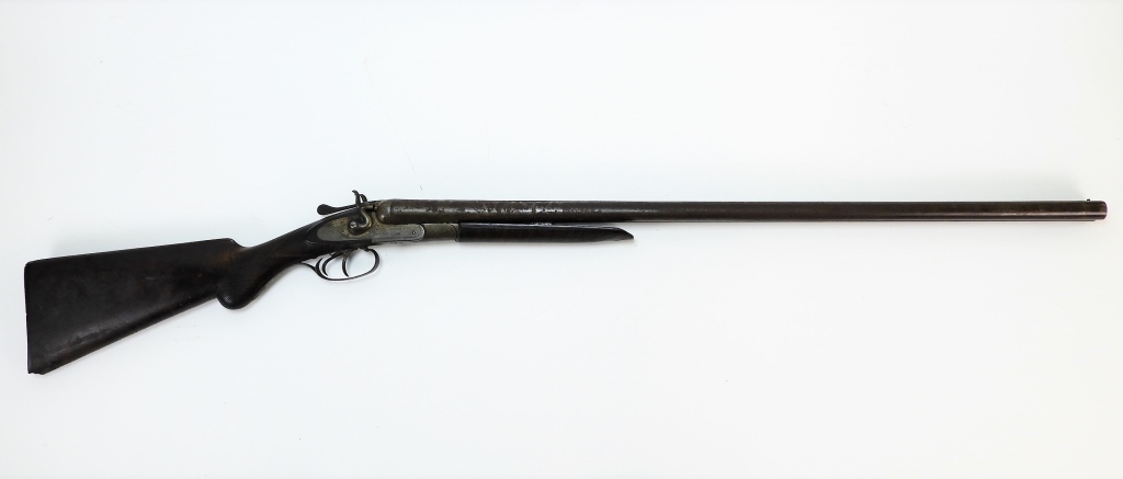 ANTIQUE PRIZE MACHINE GUN DOUBLE