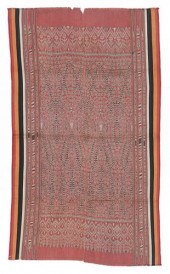ANTIQUE PUA KOMBU IKAT TEXTILE