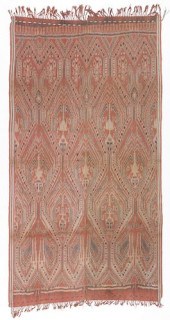 ANTIQUE PUA KUMBU IKAT TEXTILE