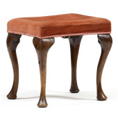 ANTIQUE QUEEN ANNE STYLE WALNU