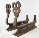 ANTIQUE RAIL ROAD IRON MADE FI