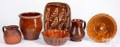 ANTIQUE REDWARE TO INCLUDE MOL