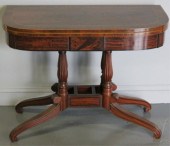 Antique Regency Banded and Inl