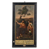 ANTIQUE RELIGIOUS BIBLICAL PAI