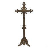 ANTIQUE RELIGIOUS BRASS CHRIST