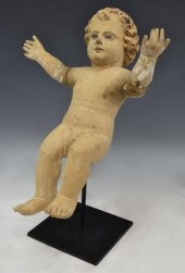 ANTIQUE RELIGIOUS CARVED CHRIS