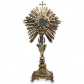 ANTIQUE RELIGIOUS SILVER MONST