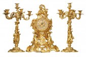 ANTIQUE ROCOCO DORE BRONZE PUT