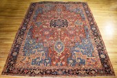 ANTIQUE ROOM SIZE ORIENTAL HER
